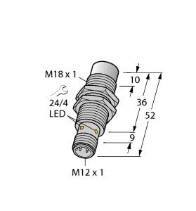 TURCK BANNER SRL - TUK1634835 NI15U-EM18WD-AN6X-H1141