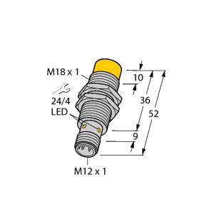 TURCK BANNER SRL - TUK1635331 NI15U-M18-AP6X-H1141