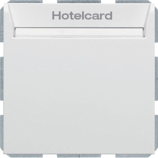 BERKER - BRK16409909 INT.A RELE X HOTEL CARD S1/B3/B7 BI
