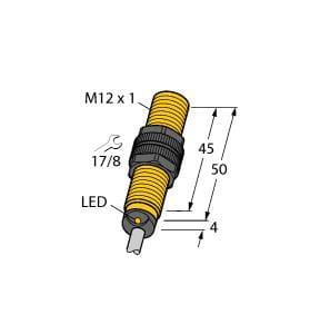 TURCK BANNER SRL - TUK1644500 NI8U-S12-AP6X