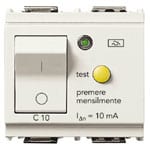 VIMAR SPA - VIW16511.10.B INTERRUTTORE MTDIFF.1P+N C10 10MA BIANCO
