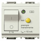 VIMAR SPA - VIW16511.16.B INTERRUTTORE MTDIFF.1P+N C16 10MA BIANCO