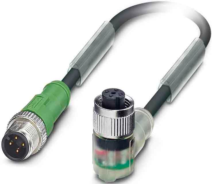 PHOENIX CONTACT - PHC1668522 SAC-4P-M12MS/0,6-PUR/M12FR-3L CAVO SENSO