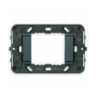 VIMAR SPA - VIW16722.L Supporto 2M liscio scat.inc.3M grigio