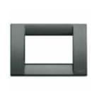 VIMAR SPA - VIW16733.23 PLACCA CLASSICA 3M ANTRACITE METALL.