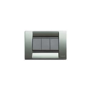 VIMAR SPA - VIW16733.36 PLACCA CLASSICA 3M CROMO
