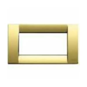 VIMAR SPA - VIW16734.32 PLACCA CLASSICA 4M ORO LUCIDO
