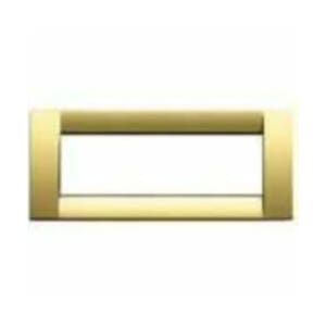 VIMAR SPA - VIW16736.32 PLACCA CLASSICA 6M ORO LUCIDO