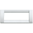 VIMAR SPA - VIW16736.21 PLACCA CLASSICA 6M ARGENTO METALL.