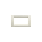 VIMAR SPA - VIW16744.04 Placca Classica 4M bianco Idea