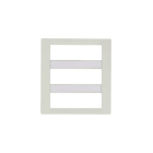 VIMAR SPA - VIW16749.04 Placca Classica 18M bianco Idea