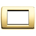 VIMAR SPA - VIW16753.32 PLACCA RONDO 3M ORO LUCIDO