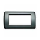 VIMAR SPA - VIW16754.11 PLACCA RONDO 4M NERO