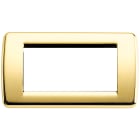 VIMAR SPA - VIW16754.32 PLACCA RONDO 4M ORO LUCIDO