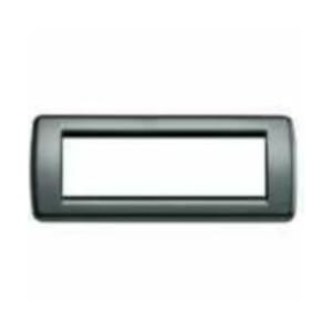 VIMAR SPA - VIW16756.23 PLACCA RONDO 6M ANTRACITE METALL.
