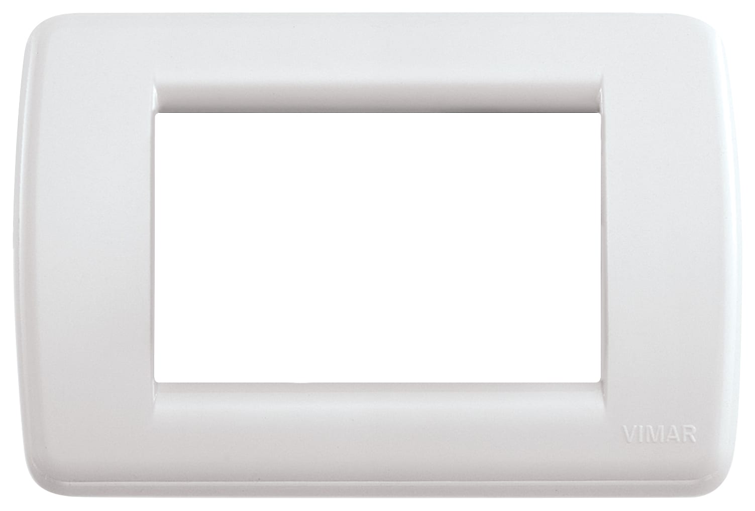 VIMAR SPA - VIW16763.04 PLACCA RONDO 3M BIANCO IDEA