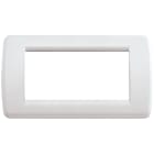 VIMAR SPA - VIW16764.04 PLACCA RONDO 4M BIANCO IDEA