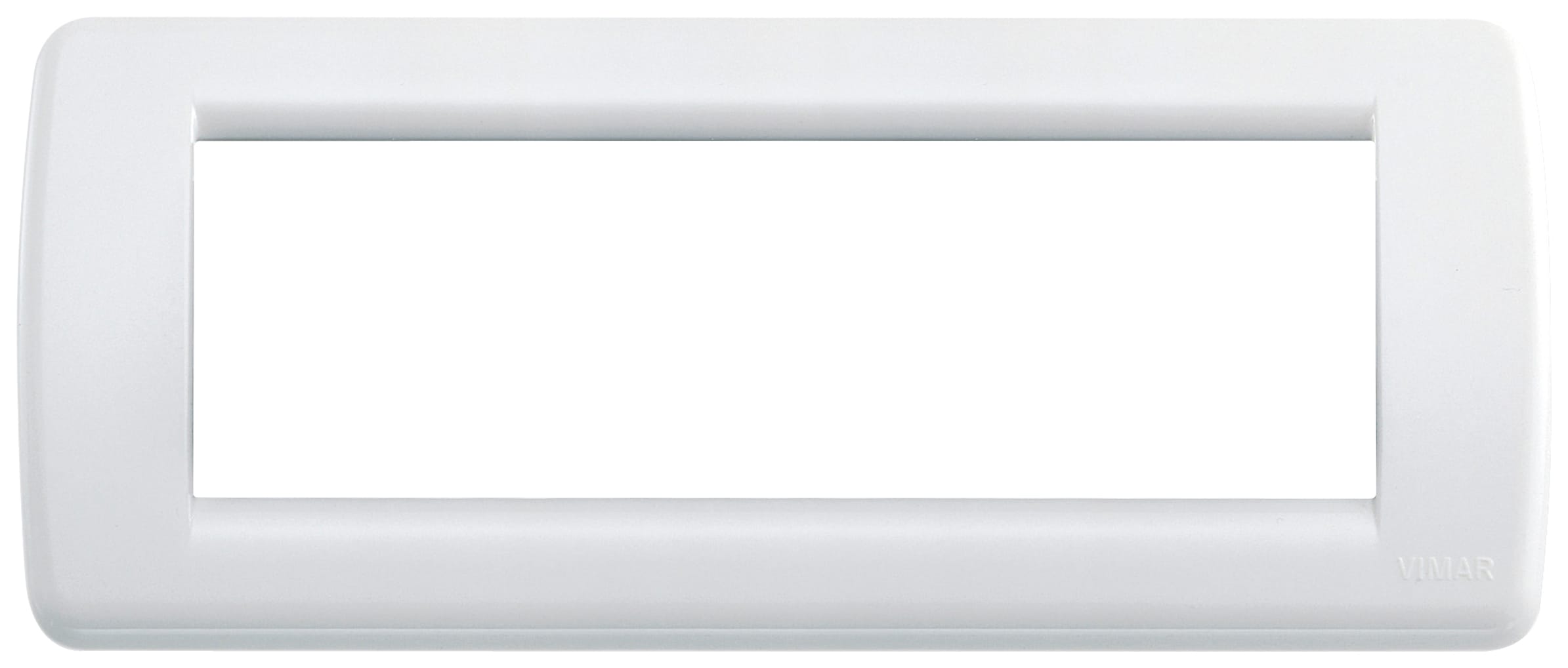 VIMAR SPA - VIW16766.01 PLACCA RONDO 6M BIANCO BRILLANTE