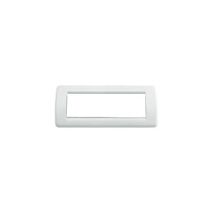VIMAR SPA - VIW16766.01 Placca Rondò 6M bianco brillante