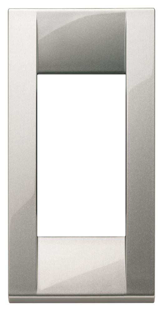 VIMAR SPA - VIW16781.21 PLACCA CLASSICA 1M PANN.ARGENTO MET