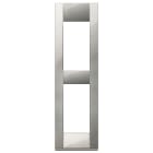 VIMAR SPA - VIW16782.21 PLACCA CLASSICA 2M PANN.ARGENTO MET