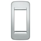 VIMAR SPA - VIW16783.21 Placca Rondò 1M pann.argento met.