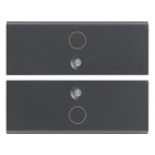 VIMAR SPA - VIW16842.0 DUE MEZZI TASTI 2M SIMBOLO O GRIGIO