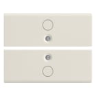 VIMAR SPA - VIW16842.0.B Due mezzi tasti 2M simbolo O bianco