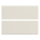 VIMAR SPA - VIW16844.B Due mezzi tasti fissi 2M neutri bianco