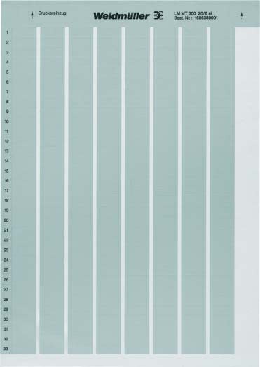 WEIDMULLER - WEI1686430001 LM MT300 60/36 SI