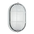 ROSSINI - RSS1698-B APPLIQUE/PLAFONIERA OVALE BIANCA E27 IP5