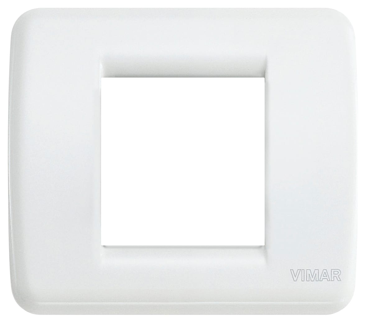 VIMAR SPA - VIW17093.01 PLACCA ROND 1-2M BIANCO