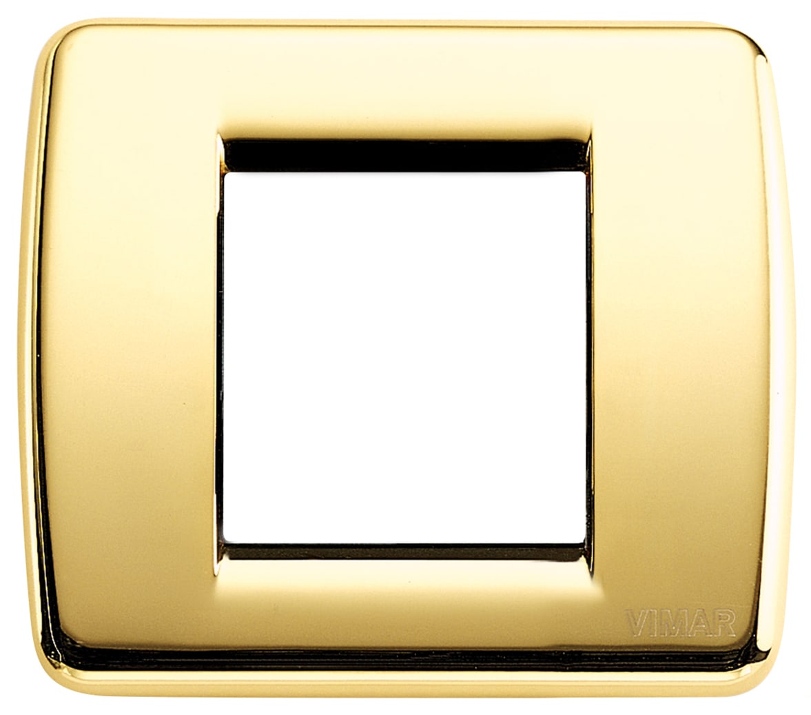 VIMAR SPA - VIW17093.32 PLACCA RONDO 1-2M ORO LUCIDO