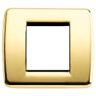 VIMAR SPA - VIW17093.32 PLACCA RONDO 1-2M ORO LUCIDO
