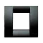 VIMAR SPA - VIW17097.16 Placca Classica 1-2M nero