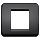 VIMAR SPA - VIW17098.16 PLACCA RONDO 1-2M NERO