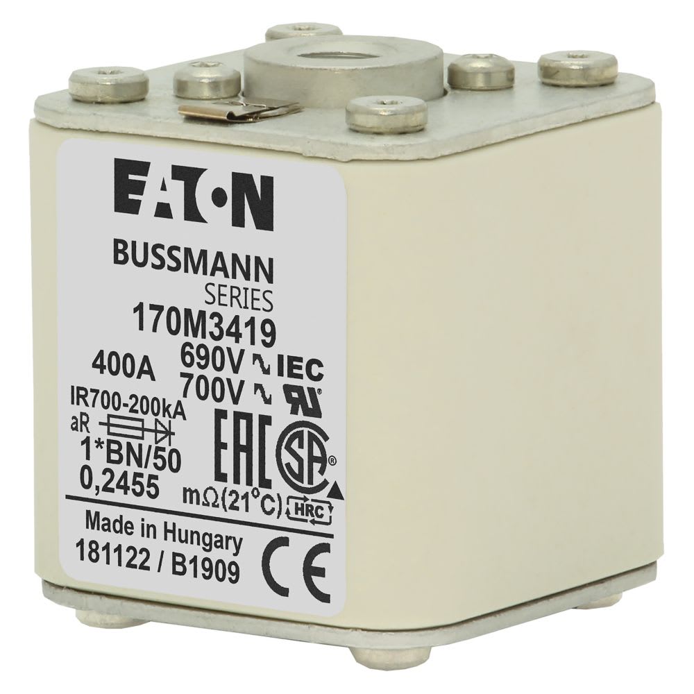 EATON - EAO170M3419 170M3419 FUSE 400A 690V 1*BN/50 AR UC