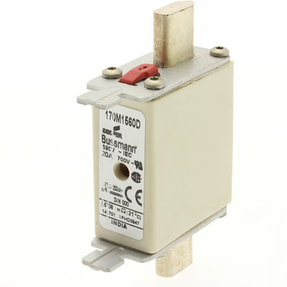 EATON - EAO170M1560D 170M1560D FUSE 20A 690V GR DIN 000 HSDNH