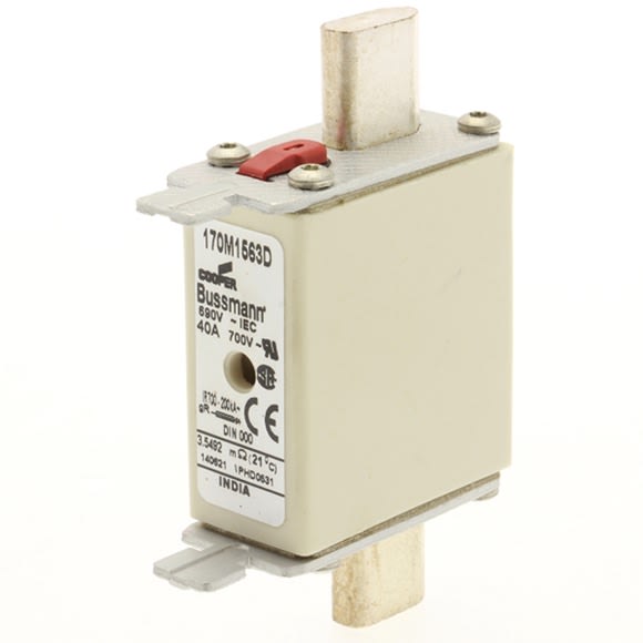 EATON - EAO170M1563D 170M1563D FUSE 40A 690V GR DIN 000 HSDNH