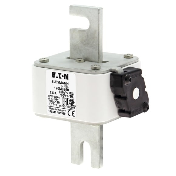EATON - EAO170M6260 170M6260 FUSE 630A 690V 3KN/110 AR UC