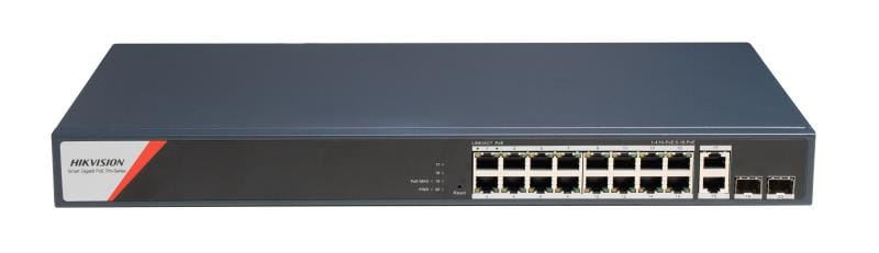 HIKVISION ITALY SRL - HIK301803250 DS-3E1520HP-SI-16P2T2F SMARTMAN HI-POE G