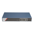 HIKVISION ITALY SRL - HIK301803249 DS-3E1512HP-SI-8P2T2F SMART MAN HI-POE G