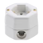 LE PROLUNGHE SAS - PRG17265/2 PRESA UNIV. 10/16A+SCH.250V C/BASE 2FORI
