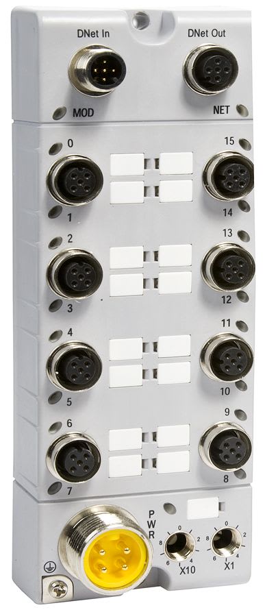 ROCKWELL AUTOMATION - RCK1732DS-IB8 GUARD I/O 8 POINT DIGITAL COMB MODULE