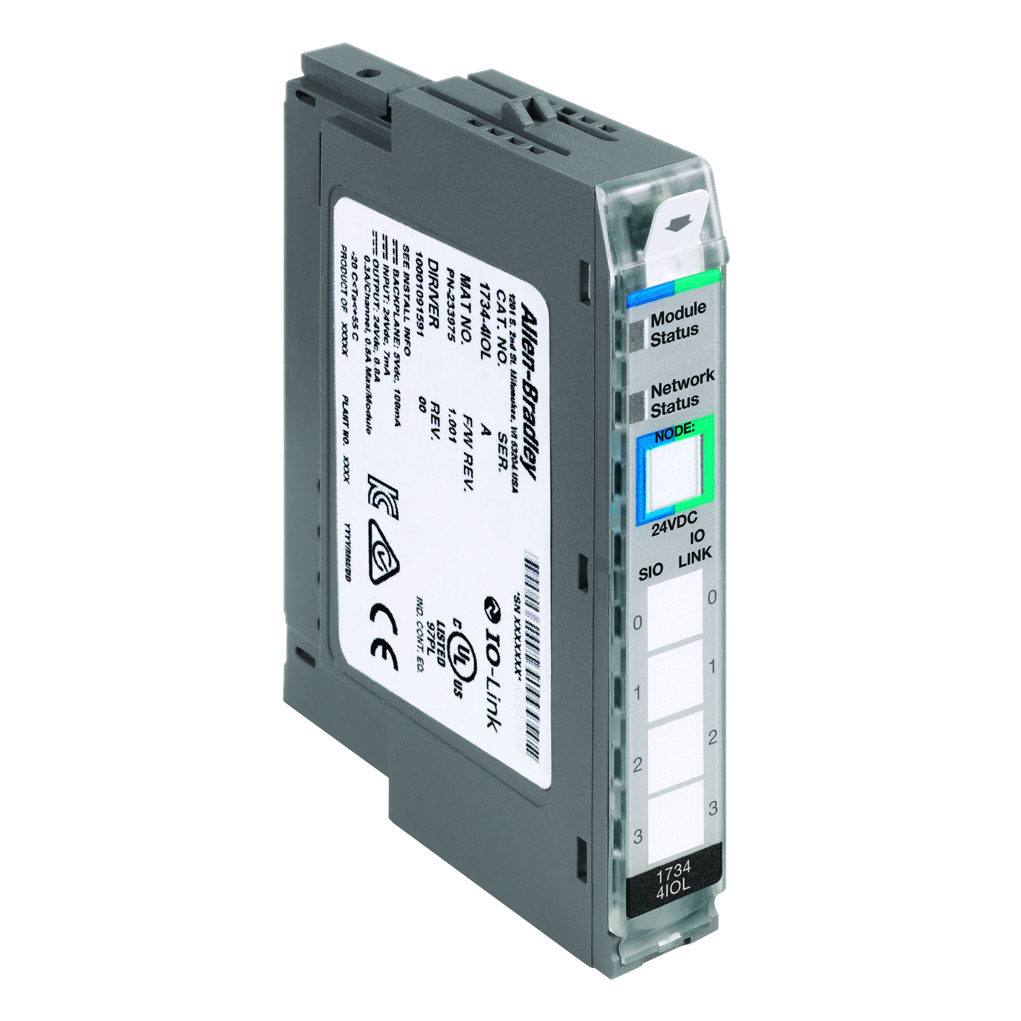ROCKWELL AUTOMATION - RCK1734-4IOL POINT I/O 4CHANNEL IO-LINK MASTER MODULE