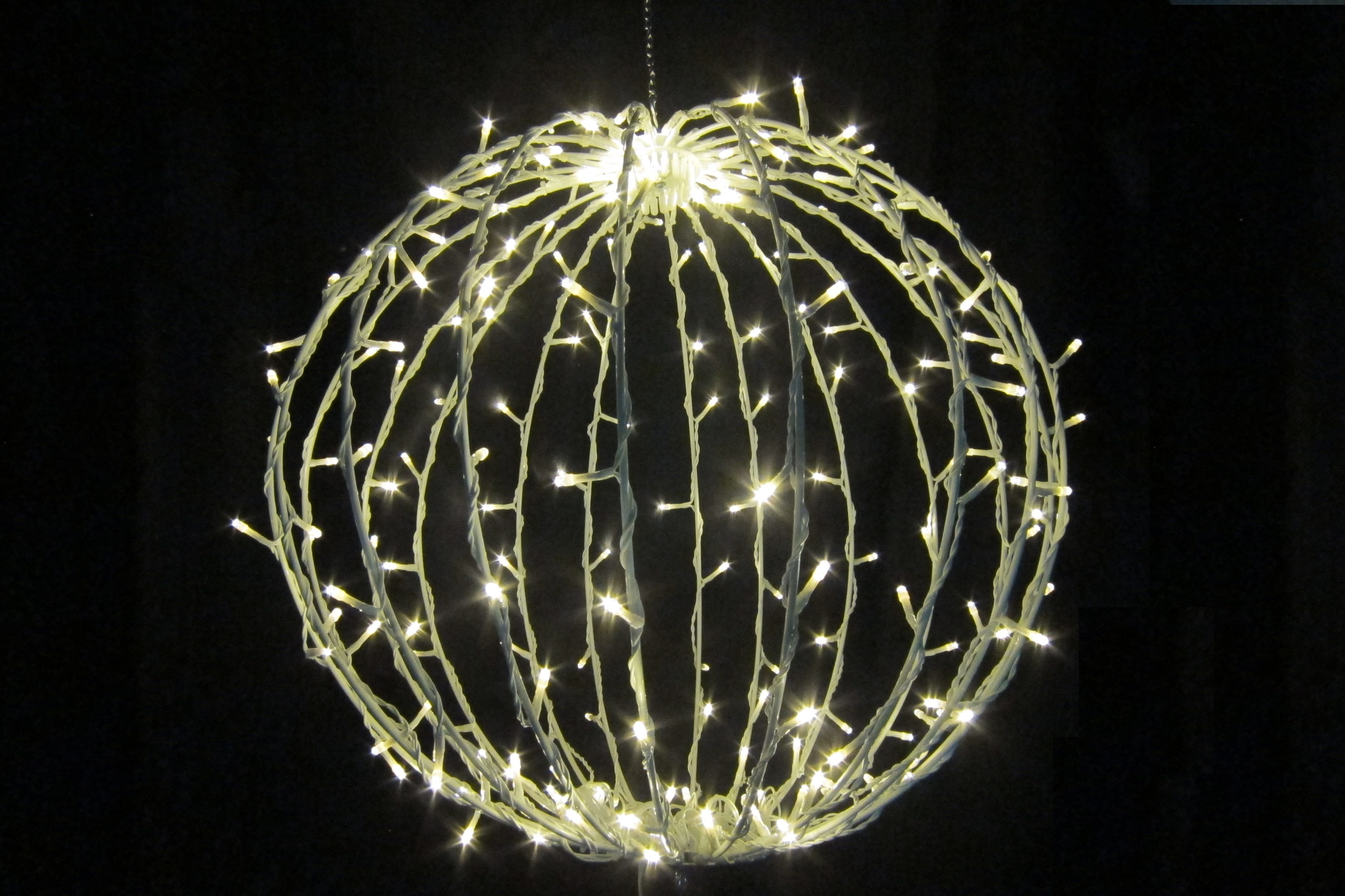 GIOCOPLAST NATALE SP - GCP17516996 SFERA CON 200 LED BIANCO CALDO D.50CM 24