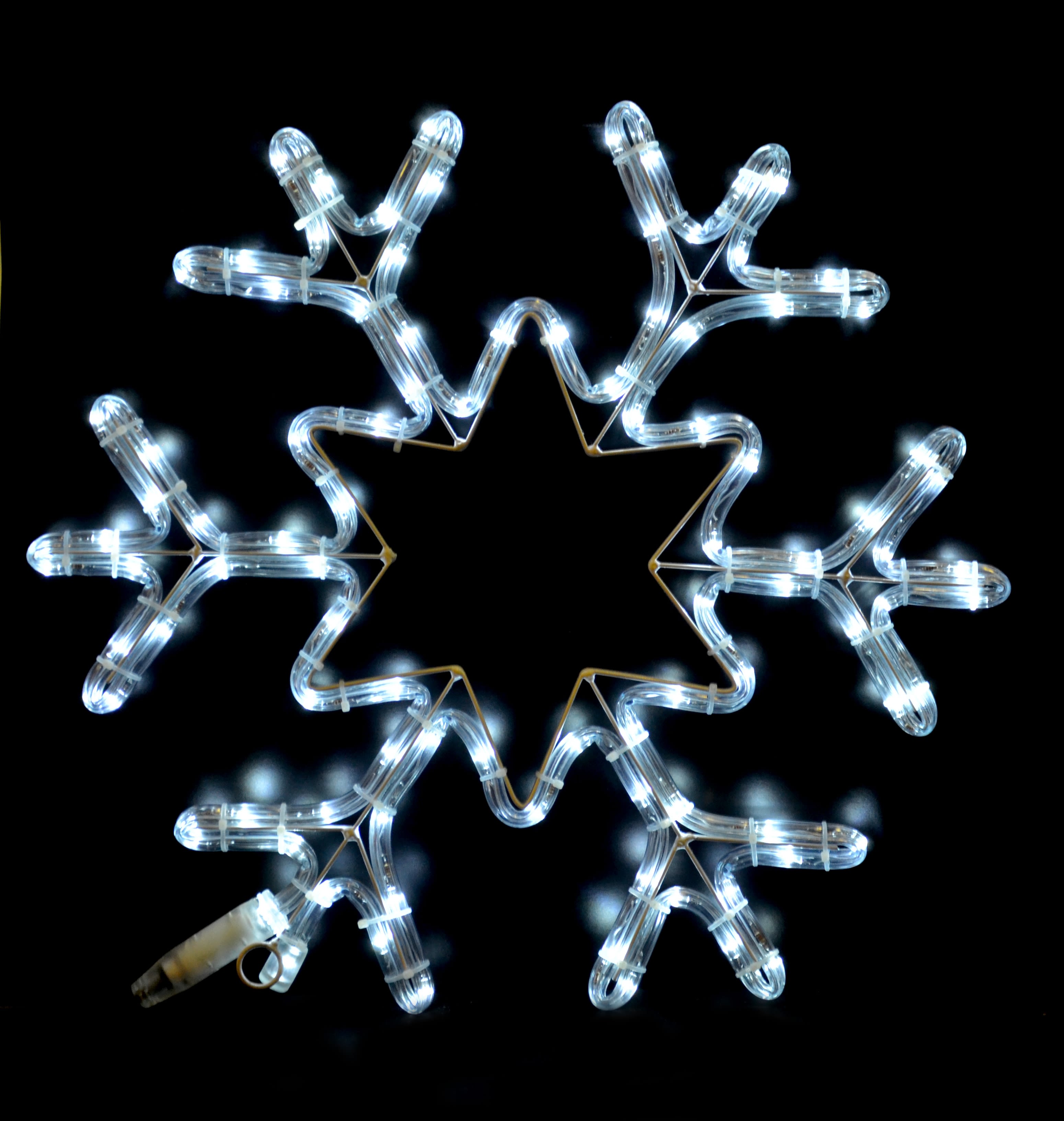 GIOCOPLAST NATALE SP - GCP17518008 FIOC. NEV C/ TUB LED BIA,96LED 46X40CM X