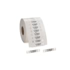 HELLERMANNTYTON Srl - HEE556-80529 TARGHETTA POLIURETANO 10X51MM BIANCO