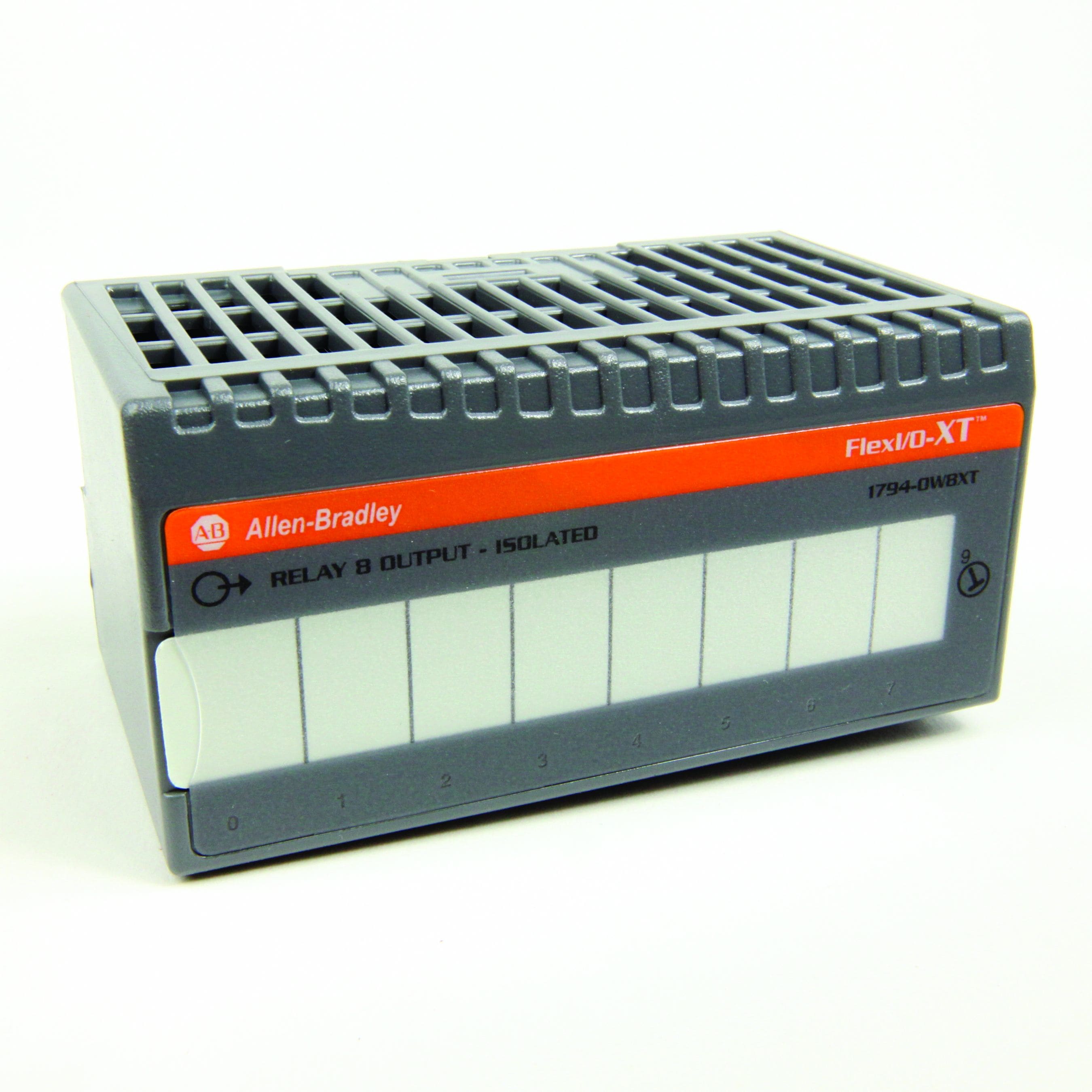 ROCKWELL AUTOMATION - RCK1794-OW8XT FLEX XT 8 POINT RELAY OUTPUT MODULE