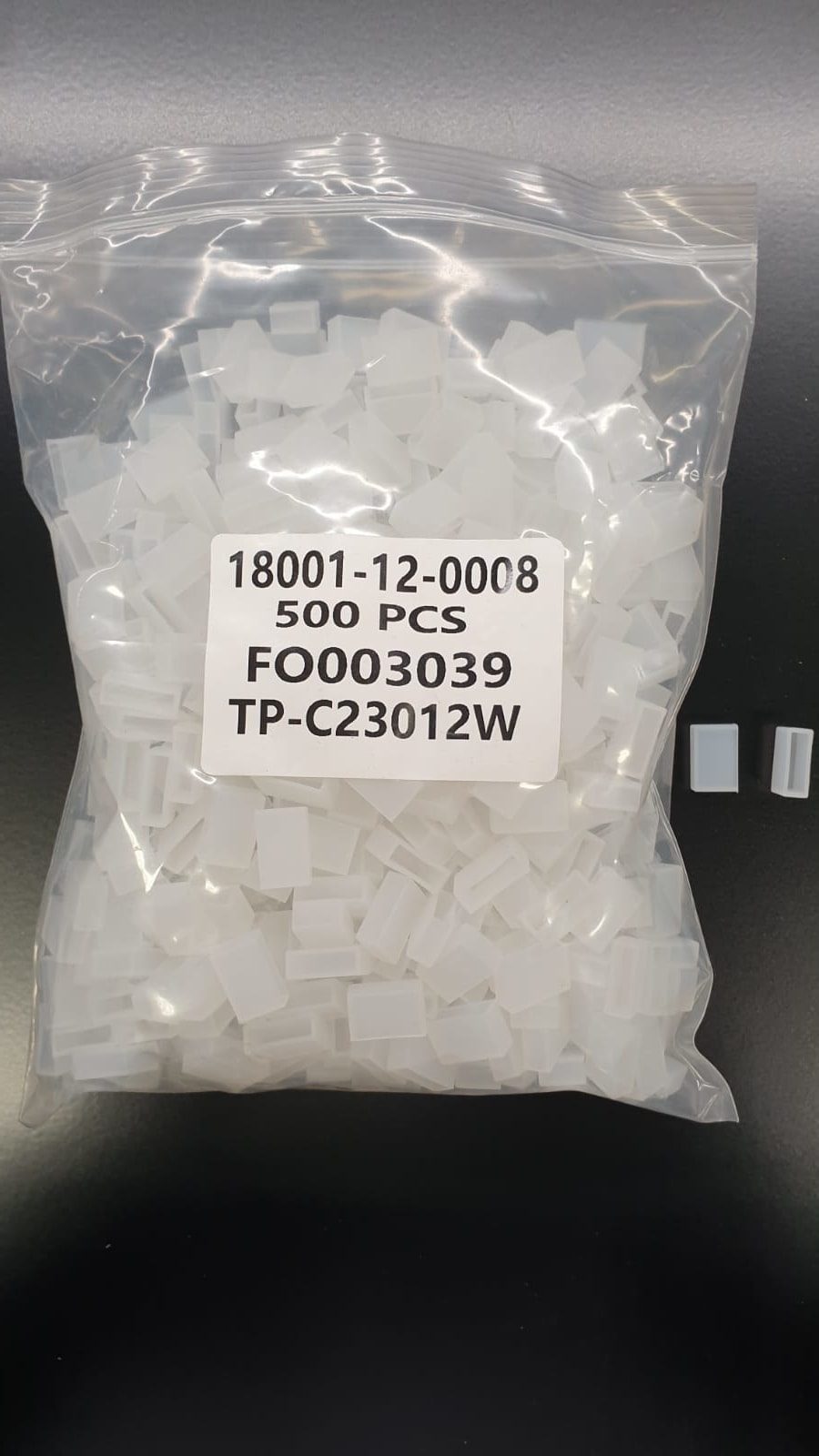 DIGIMAX SRL - DIXTP-C23012W TAPPO PER STRIP 230V - 1 PEZZO